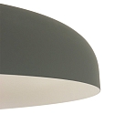 Steinhauer Pendelleuchte KRISIP, � 50cm, flach, E27, Metall, grau matt