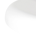 Steinhauer Pendelleuchte KRISIP, � 50cm, flach, E27, Metall, wei� matt
