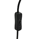 Steinhauer table lamp REFLEXION - � 15CM 1 flame, high, with switch, with plug E27 IP20, black matt 