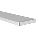 Steinhauer LED Tischleuchte SERENADE, 10W (2200-4000K (CCT) 900lm, neigbar / Kopf drehbar, mit Push-Dimmer, stahl geb�rstet
