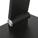 Steinhauer LED Tischleuchte SERENADE, 10W (2200-4000K (CCT) 900lm, neigbar / Kopf drehbar, mit Push-Dimmer, schwarz matt