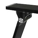 Steinhauer LED Tischleuchte SERENADE, 10W (2200-4000K (CCT) 900lm, neigbar / Kopf drehbar, mit Push-Dimmer, schwarz matt