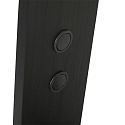 Steinhauer LED Tischleuchte SERENADE, 10W (2200-4000K (CCT) 900lm, neigbar / Kopf drehbar, mit Push-Dimmer, schwarz matt