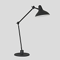 anne light & home table lamp KASKET with switch, with jointed arm, with plug E27 IP20, black matt 