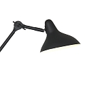 anne light & home table lamp KASKET with switch, with jointed arm, with plug E27 IP20, black matt 