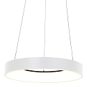 Steinhauer LED Pendelleuchte RINGLEDE, � 48cm, 40W 2700K 3600lm, direkt / indirekt, dimmbar, wei�