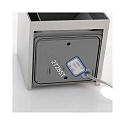 LED Au�enwandleuchte LOGAN, IP54, Up/Down, mit D�mmerungs-Sensor, 2x 3W 2700K 240lm, verstellbar, schwarz matt / gold matt