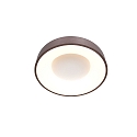 ceiling luminaire RINGLEDE - � 30CM small, round, direct / indirect IP20, black matt dimmable
