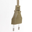 Steinhauer Tischleuchte ANCILLA, konisch, � 14.5cm, E27, mit Touch-Dimmer, bronze geb�rstet / Opalglas wei�