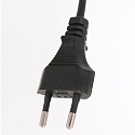 table lamp ANCILLA 1 flame, short, with switching function, conical E27 IP20, black matt dimmable