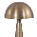 Steinhauer Retro-Tischleuchte PIMPERNEL, Pilzform, Down, � 25cm / H�he 42cm, E27, mit Schnurschalter, bronze antik