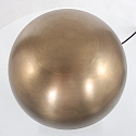 Steinhauer Retro-Tischleuchte PIMPERNEL, Pilzform, Down, � 25cm / H�he 42cm, E27, mit Schnurschalter, bronze antik