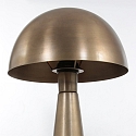 Steinhauer Retro-Tischleuchte PIMPERNEL, Pilzform, Down, � 25cm / H�he 42cm, E27, mit Schnurschalter, bronze antik