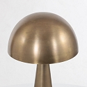 Steinhauer Retro-Tischleuchte PIMPERNEL, Pilzform, Down, � 25cm / H�he 42cm, E27, mit Schnurschalter, bronze antik
