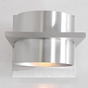 wall luminaire MURO up / down, square, cylindrical, adjustable G9 IP20, steel brushed dimmable