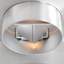 wall luminaire MURO up / down, square, cylindrical, adjustable G9 IP20, steel brushed dimmable