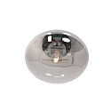 Steinhauer ceiling luminaire REFLEXION E27 IP20, black dimmable