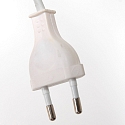Mexlite LED Wandleuchte UPROUND, 1-flammig, GU10, 4,9W, 2700K, IP20, wei�