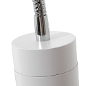 Mexlite LED Wandleuchte UPROUND, 1-flammig, GU10, 4,9W, 2700K, IP20, wei�