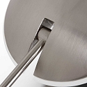 LED Stehleuchte DAPHNE, 1-flammig, 7W, 2700-4000K, 700lm, IP20, dimmbar, stahl