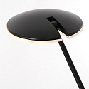 Steinhauer LED Stehleuchte DAPHNE, 1-flammig, 7W, 2700-4000K, 700lm, IP20, dimmbar, schwarz
