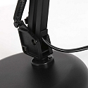 Mexlite table lamp STUDY tiltable E27 IP20, black