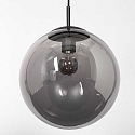 Steinhauer pendant luminaire BOLLIQUE round E27 IP20, black dimmable