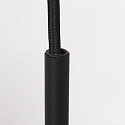 Steinhauer Pendelleuchte BOLLIQUE, E27, � 25 cm, schwarz