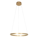 LED Pendelleuchte RINGLUX, 42W, 2700K, 4200lm, gold