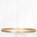 Steinhauer pendant luminaire RINGLUX LED IP20, gold dimmable