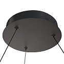 Steinhauer LED Pendelleuchte RINGLUX Up/Down, � 100cm, 2x40W, 2700K, 7200lm, IP20, CRI>90, dimmbar, schwarz