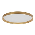LED Deckenleuchte FLADY Up/Down, � 50cm, 40W+8W, 2700K, 4600lm, IP20, CRI>90, dimmbar, gold