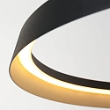 Steinhauer LED Pendelleuchte � 60cm, 50W, 2700K, 4000lm, IP20, CRI>90, dimmbar schwarz