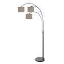 Steinhauer floor lamp SPARKLED LIGHT E27 IP20, dimmable