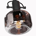 Steinhauer wall luminaire GLASLIC 2 flames, swivelling, rotatable E27 IP20, black dimmable