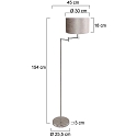 Mexlite Mexlite Stehleseleuchte 1-fl. 