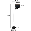 Mexlite Mexlite Stehleseleuchte 1-fl. 