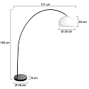 Mexlite Mexlite Stehleuchte 1-fl. 