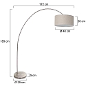 Mexlite Mexlite Stehleuchte 1-fl. 