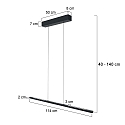 Steinhauer Steinhauer Pendelleuchte 3-fl. 