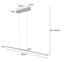 Steinhauer Steinhauer Pendelleuchte 3-fl. 
