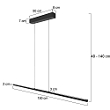Steinhauer Steinhauer Pendelleuchte 3-fl. 