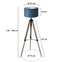 Mexlite Mexlite Stehleuchte 1-fl. 