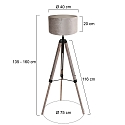 Mexlite Mexlite Stehleuchte 1-fl. 