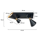 anne light & home Anne Light Strahler 2-fl. 