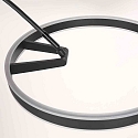 Steinhauer floor lamp RINGLUX IP20, dimmable