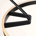 Steinhauer floor lamp RINGLUX IP20, dimmable
