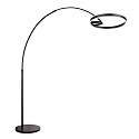 Steinhauer floor lamp RINGLUX IP20, dimmable