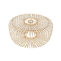 Steinhauer wall luminaire SPARKLED LIGHT E27 IP20, dimmable