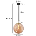 Steinhauer Steinhauer Pendelleuchte 1-fl. 